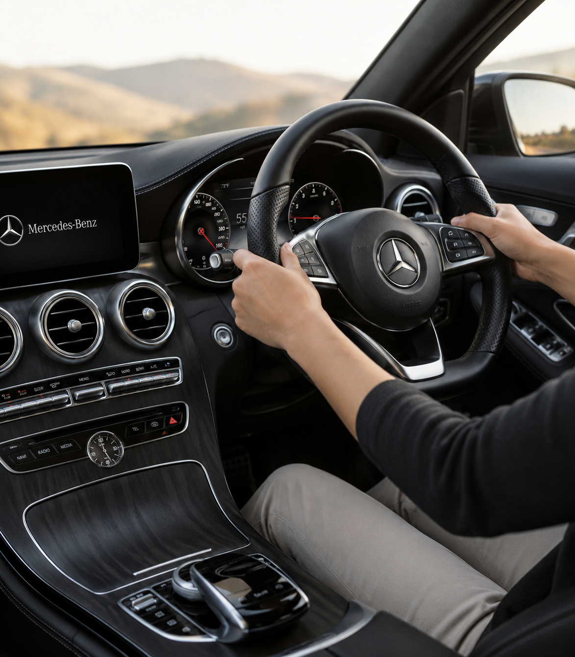 Mercedes Benz interior